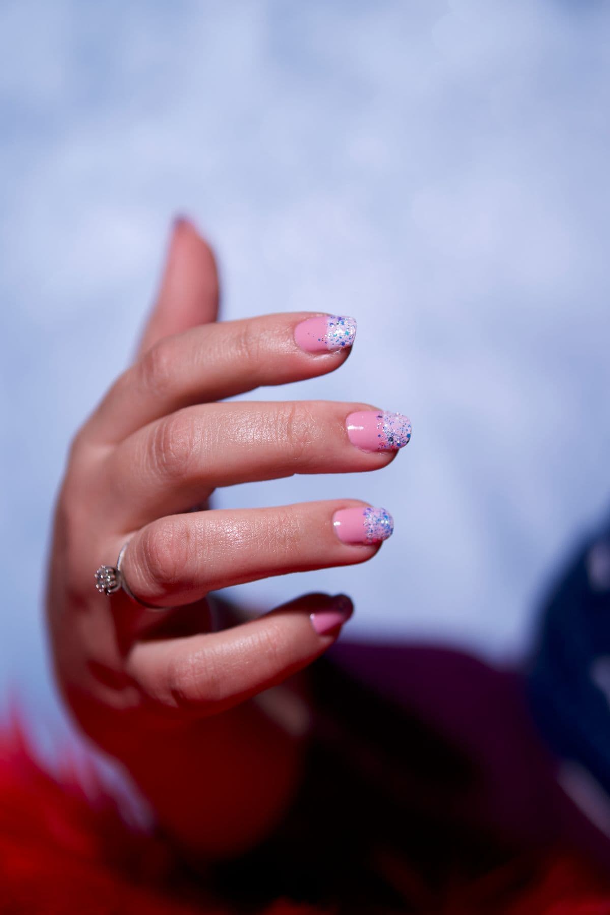 Pink nagelinspiratie